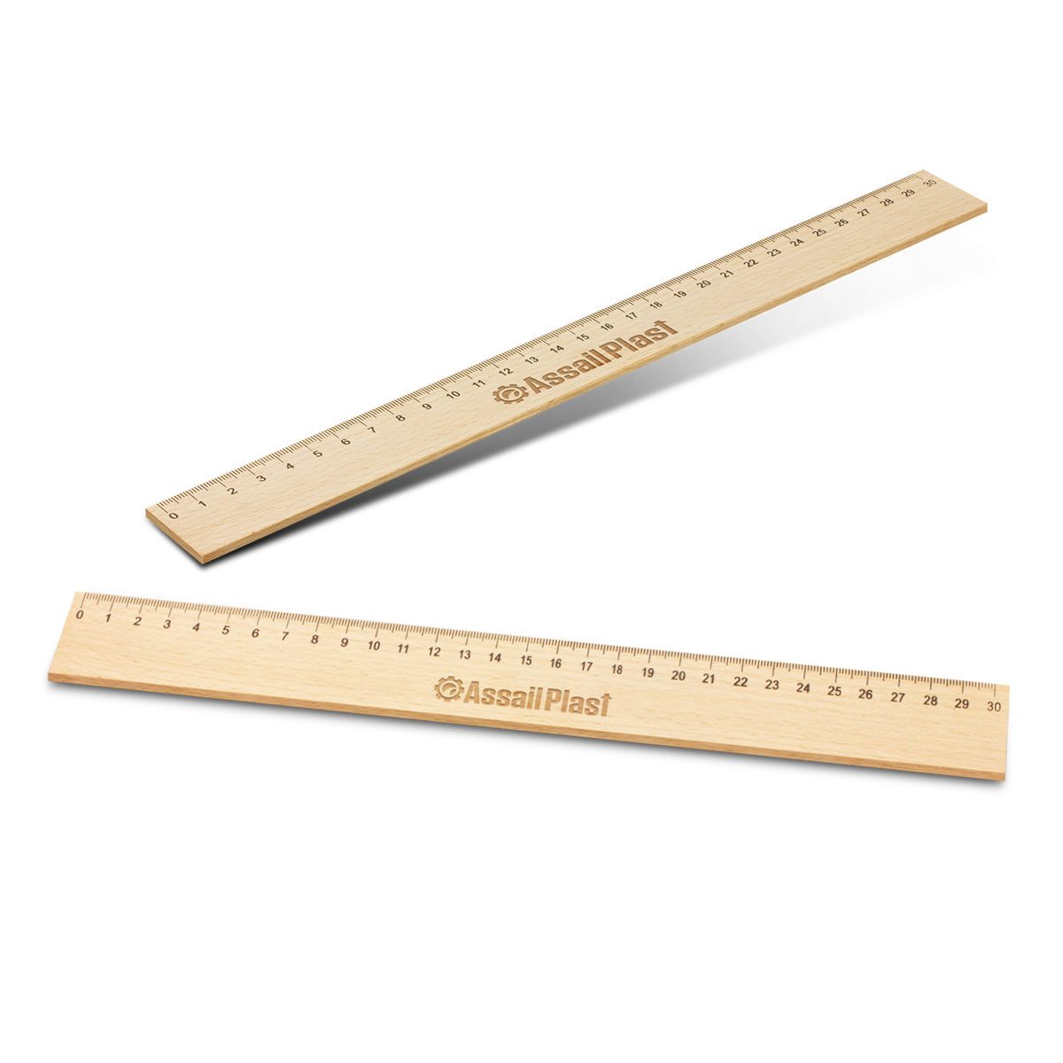 Wooden 30cm Ruler - Main