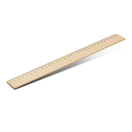 Wooden 30cm Ruler - Natural