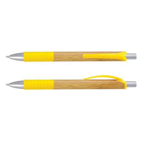 Trinity Bamboo Pen - Yellow