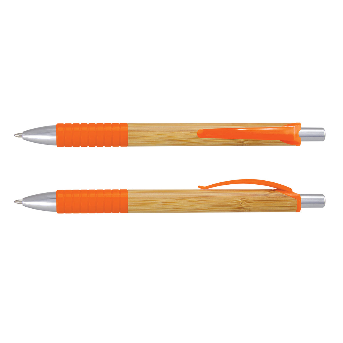 Trinity Bamboo Pen - Orange