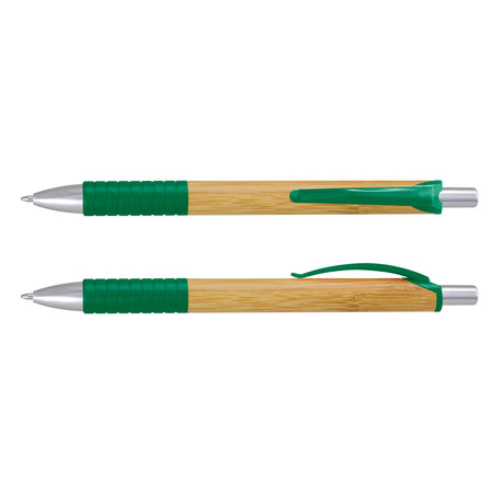 Trinity Bamboo Pen - Dark Green