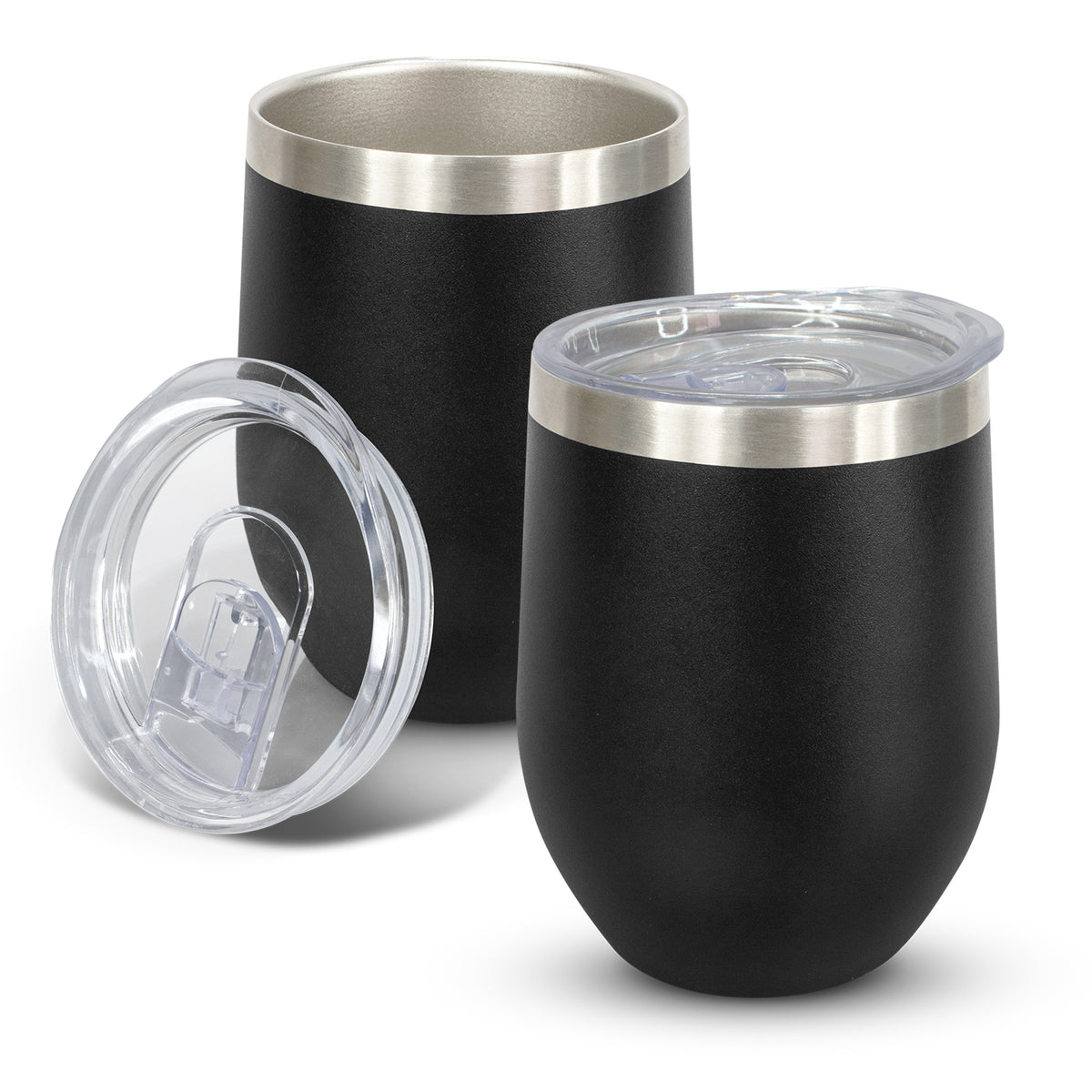 Cordia Vacuum Cup - Powder Coated - Black