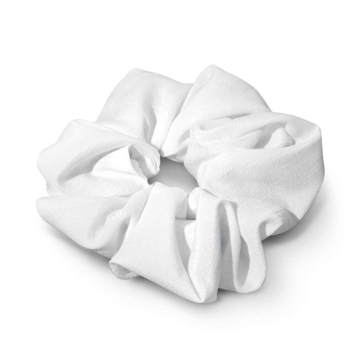 Hair Scrunchie - White