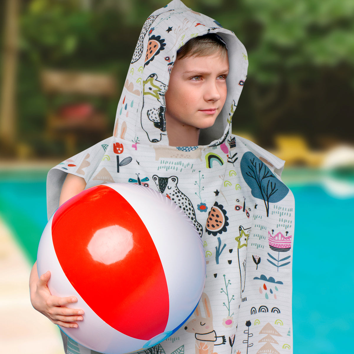 Kids Hooded Towel - Feature