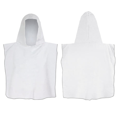 Kids Hooded Towel - Grey Overlocking