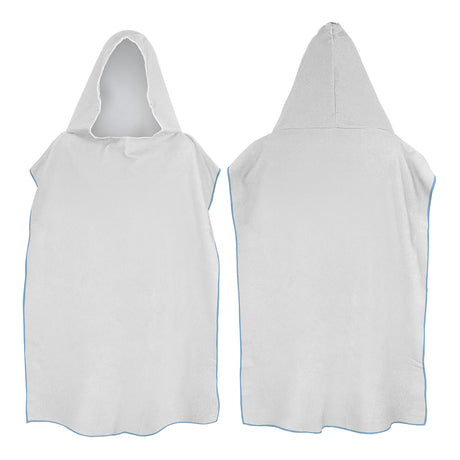 Adult Hooded Towel - Light Blue Overlocki