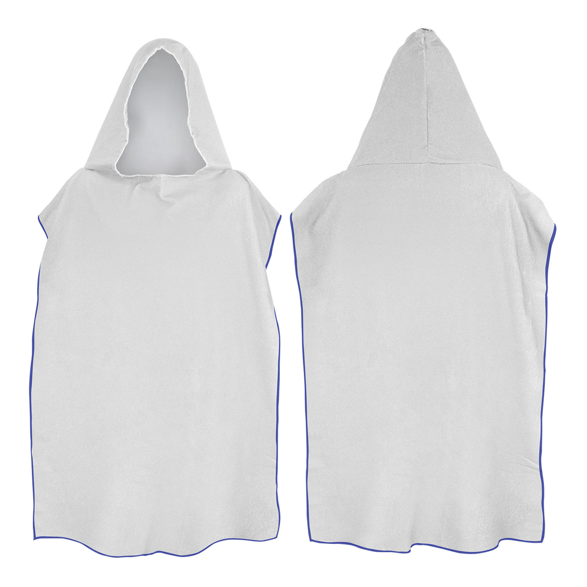 Adult Hooded Towel - Royal Blue Overlocki