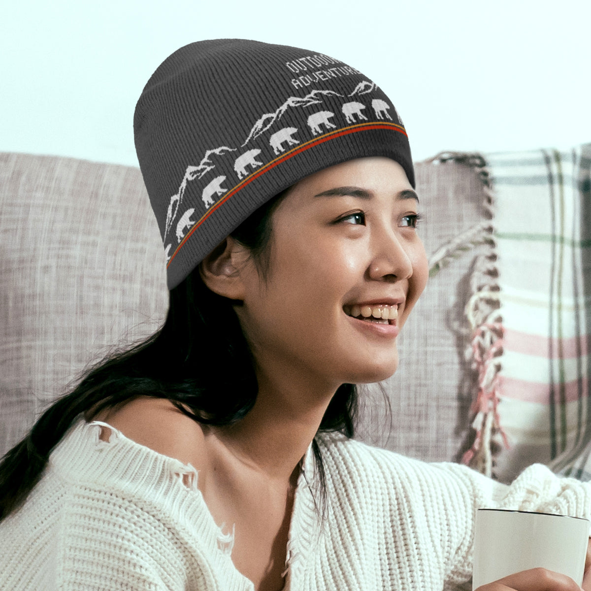 Juneau Custom Knitted Beanie - Feature