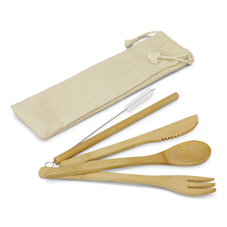 Bamboo Cutlery Set - Natural