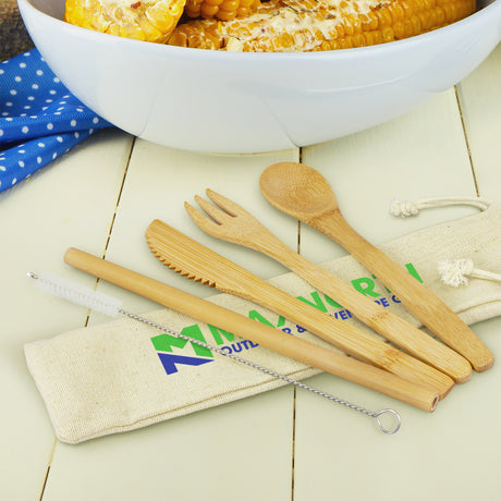 Bamboo Cutlery Set - Impact Aware