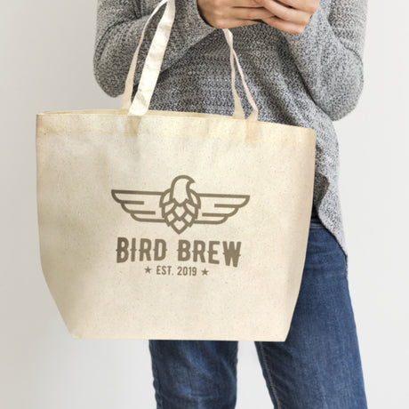 City Shopper Natural Look Tote Bag - Feature