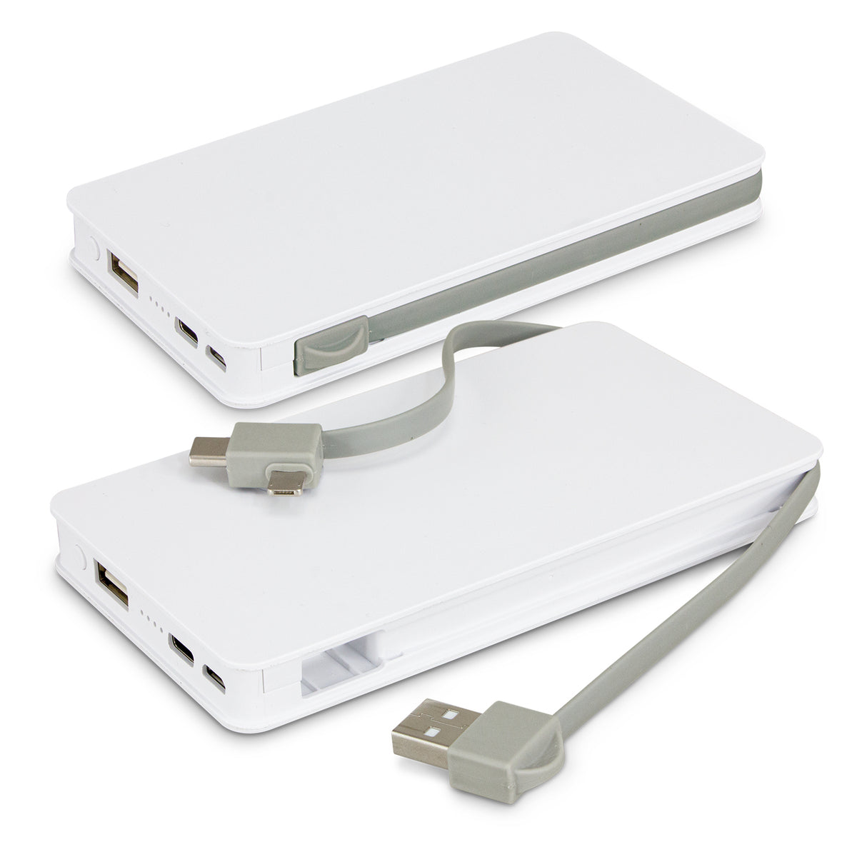 Jarvis 10k Wireless Charging Power Bank - White