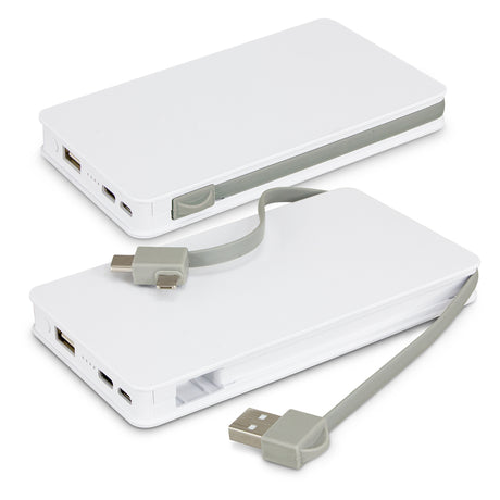 Jarvis 10k Wireless Charging Power Bank - White
