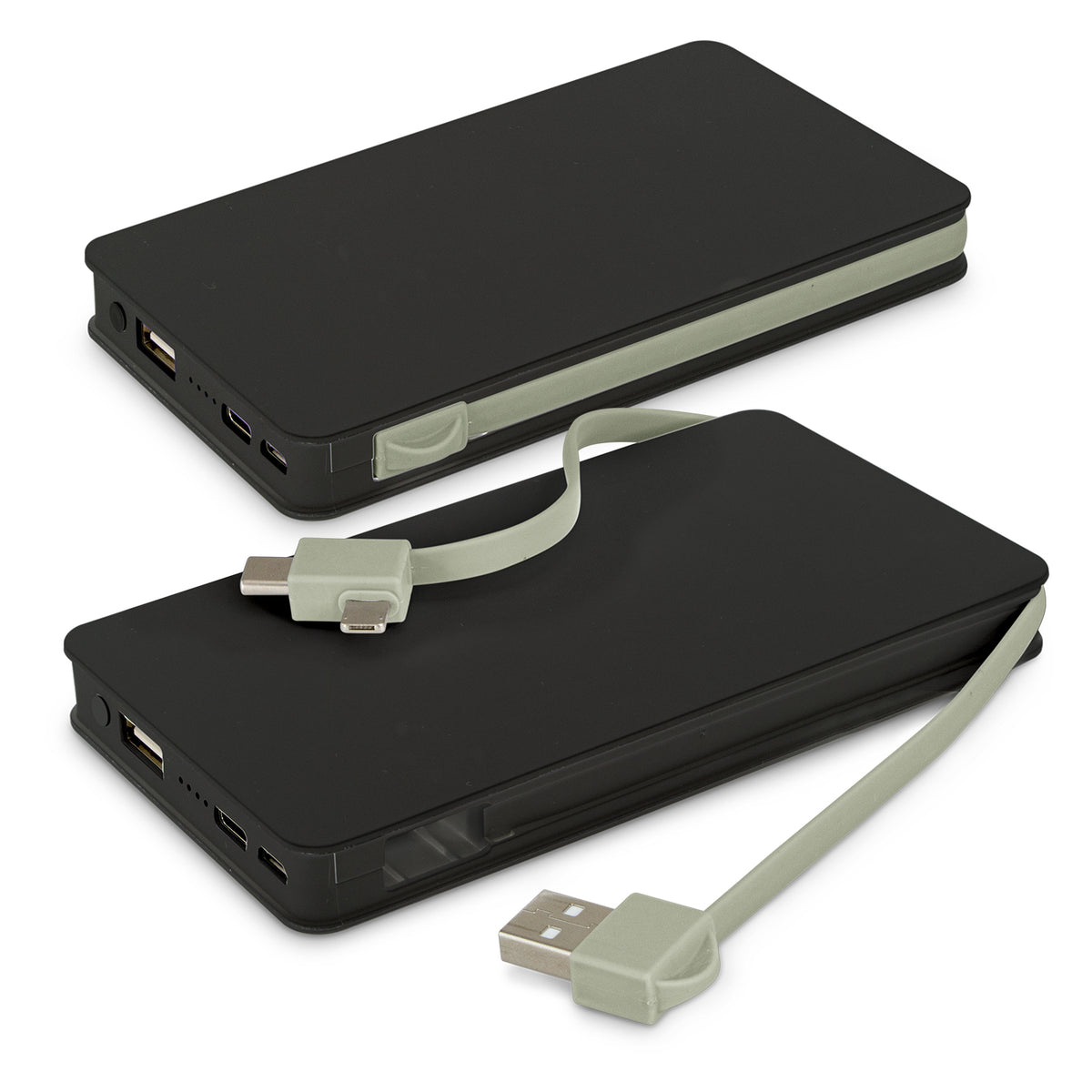 Jarvis 10k Wireless Charging Power Bank - Black