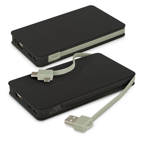 Jarvis 10k Wireless Charging Power Bank - Black