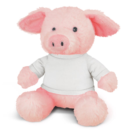 Pig Plush Toy - White