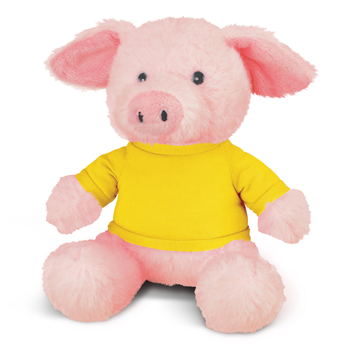 Pig Plush Toy - Yellow