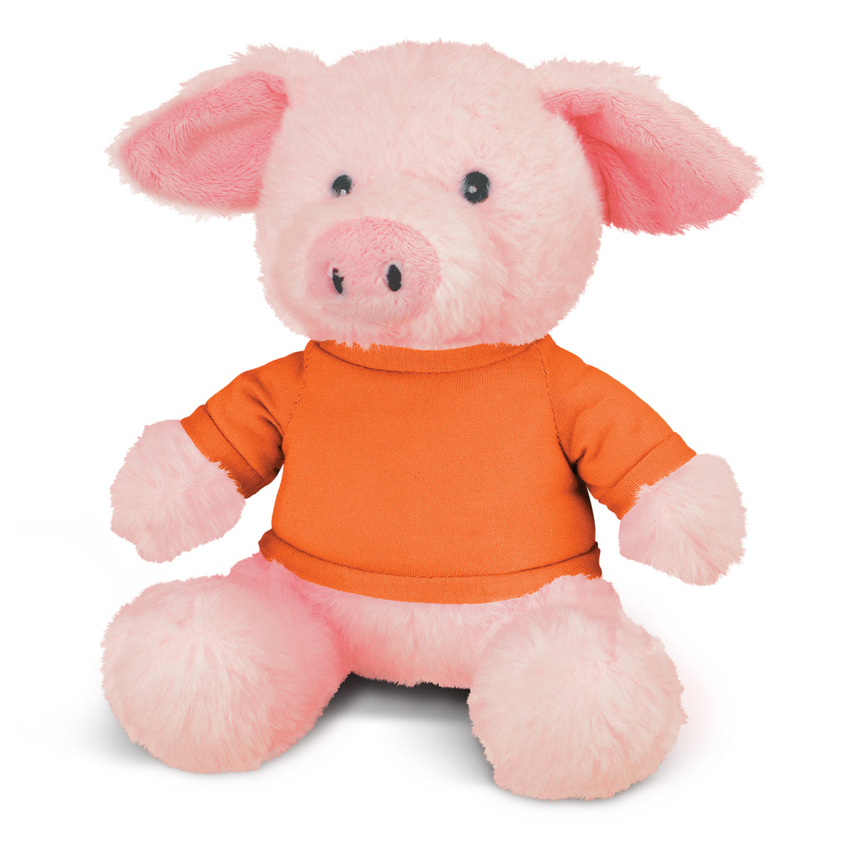 Pig Plush Toy - Orange