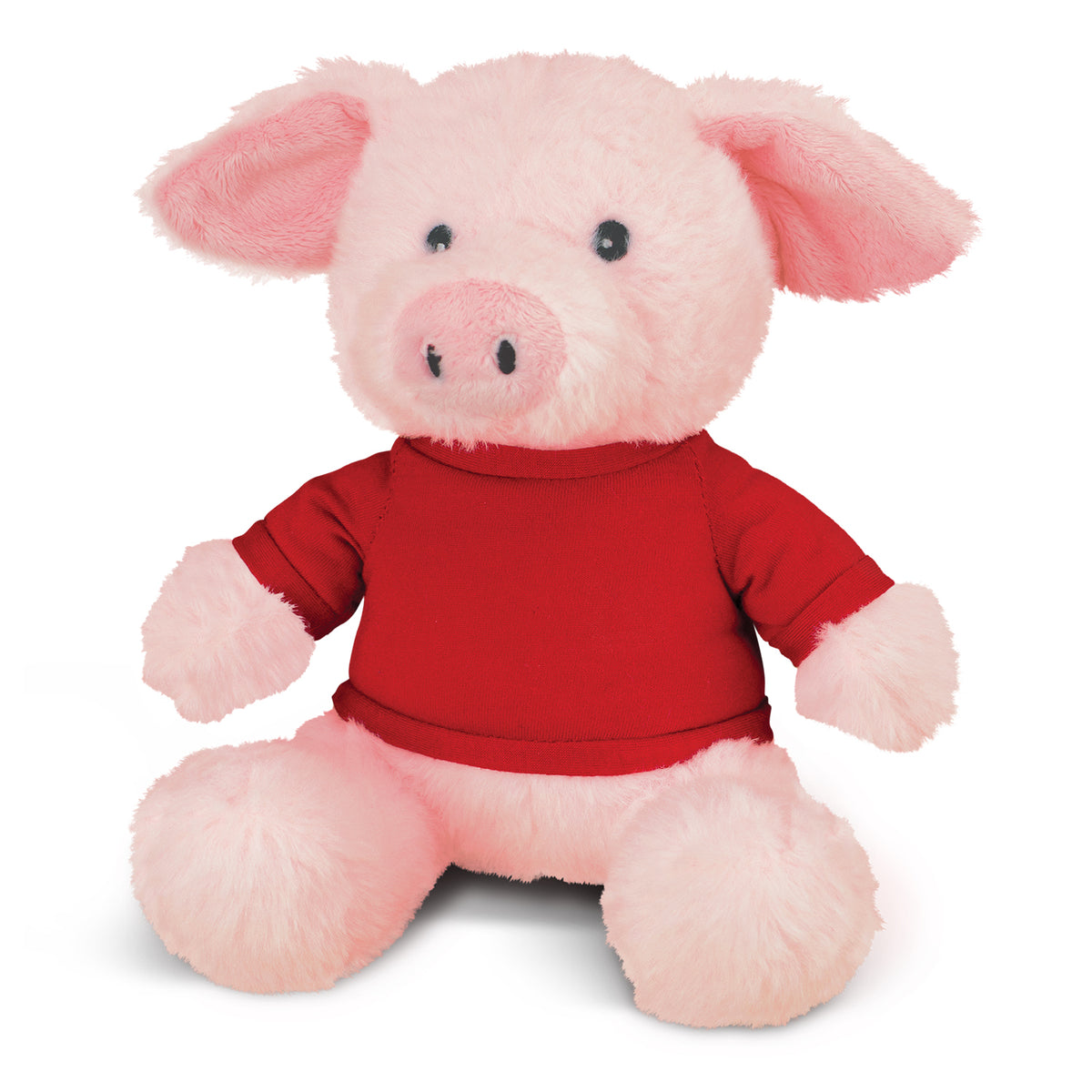 Pig Plush Toy - Red