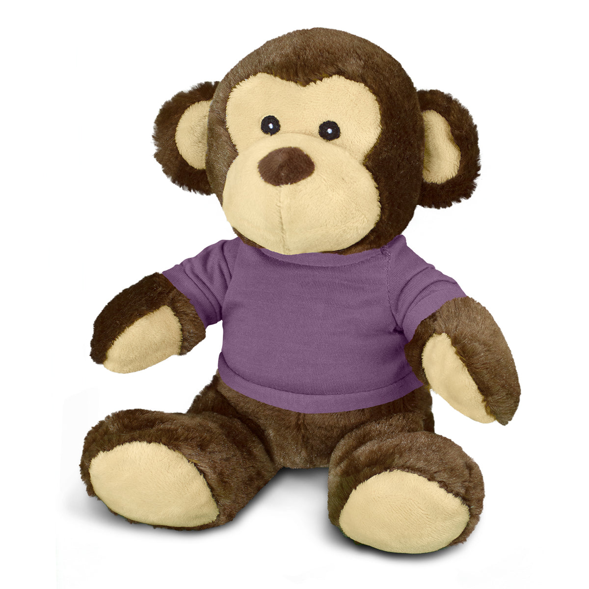 Monkey Plush Toy - Purple