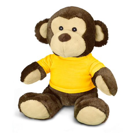 Monkey Plush Toy - Yellow