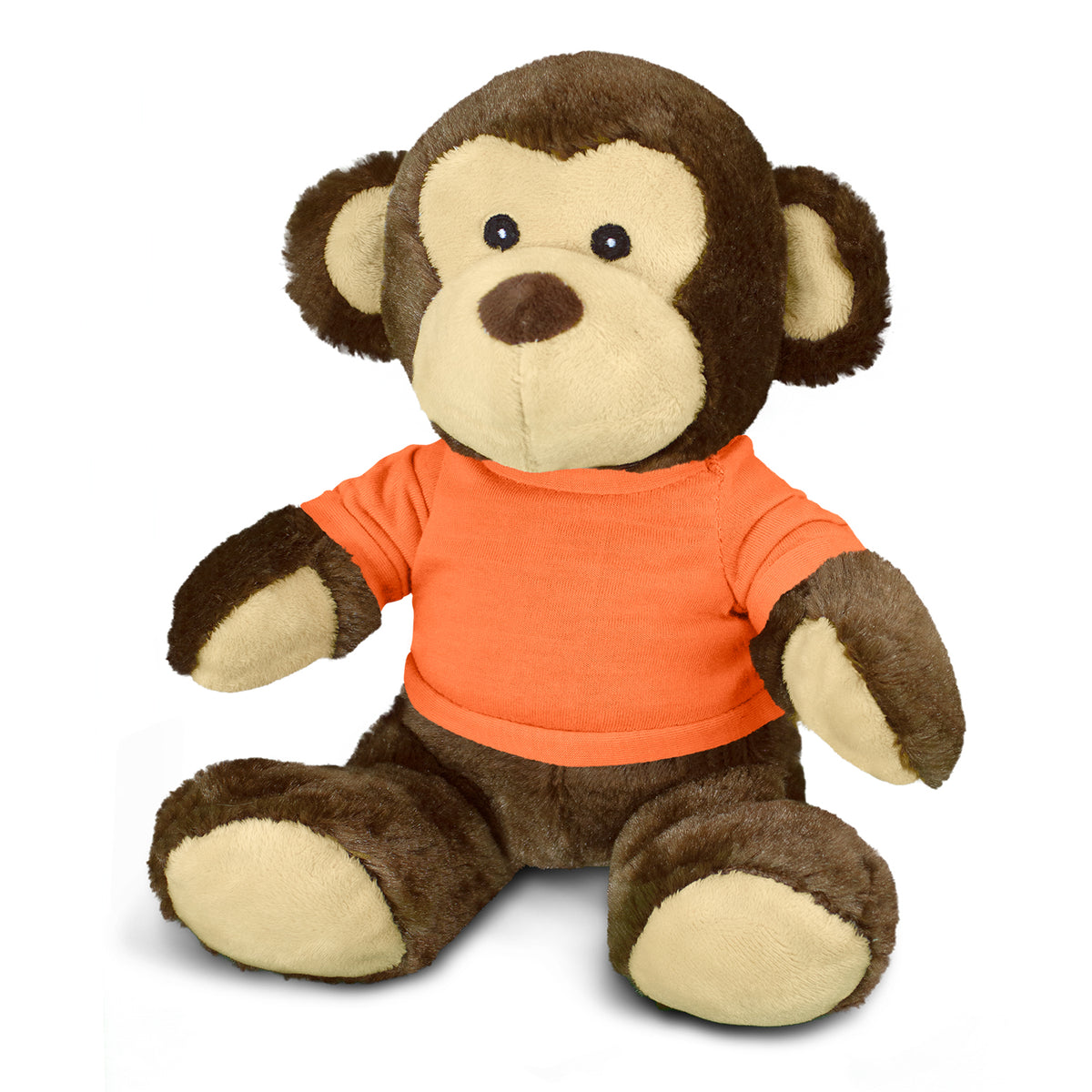 Monkey Plush Toy - Orange