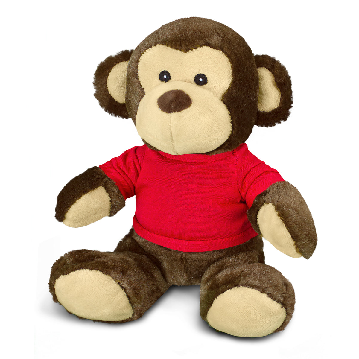 Monkey Plush Toy - Red