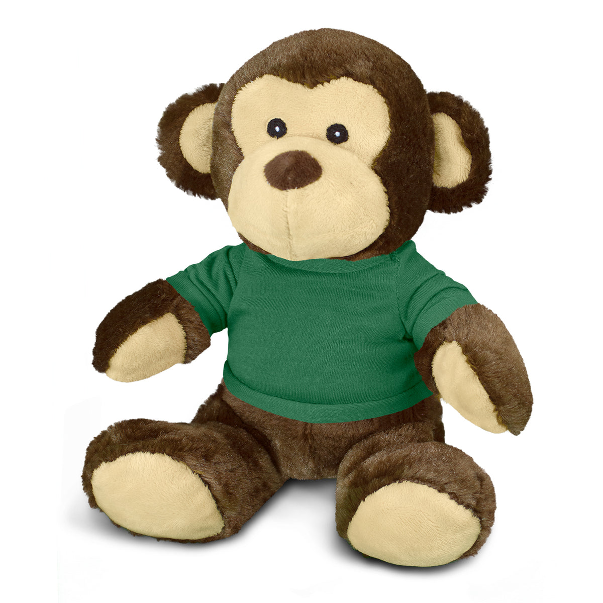 Monkey Plush Toy - Dark Green