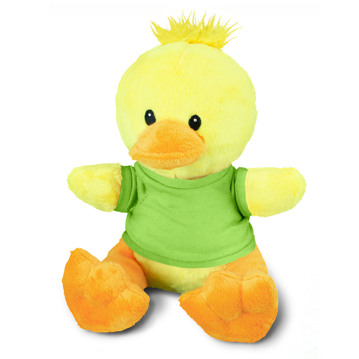 Duck Plush Toy - Bright Green