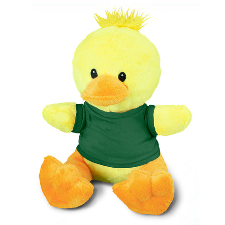 Duck Plush Toy - Dark Green
