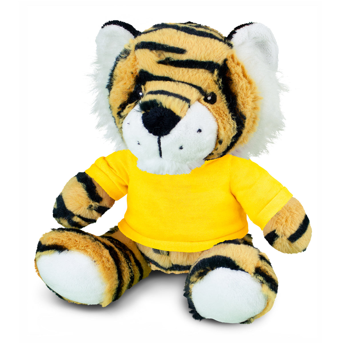 Tiger Plush Toy - Yellow