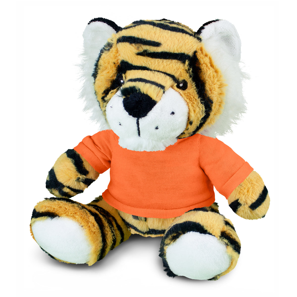 Tiger Plush Toy - Orange
