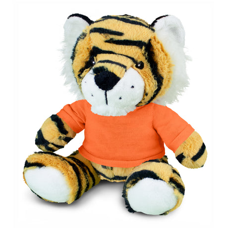 Tiger Plush Toy - Orange