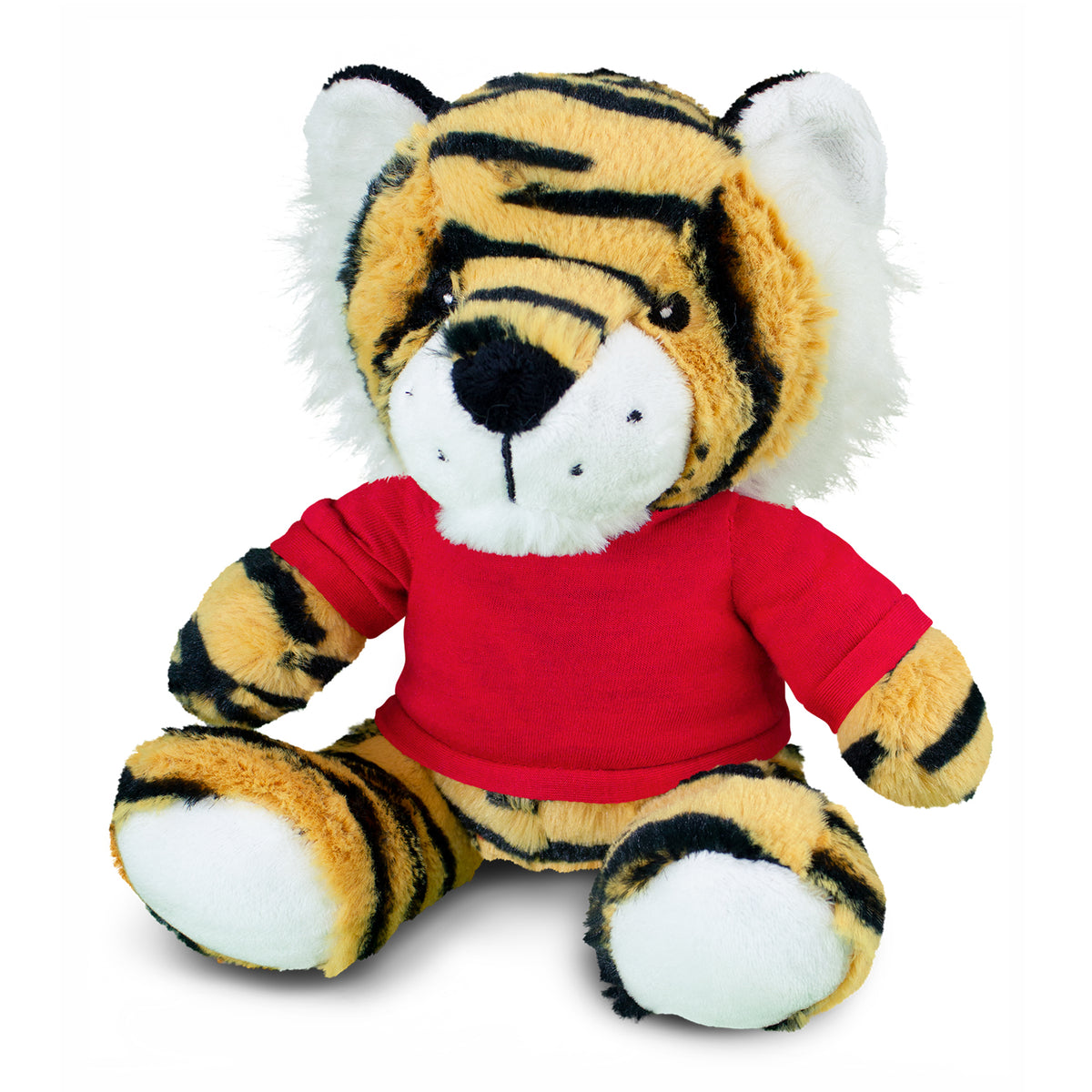 Tiger Plush Toy - Red