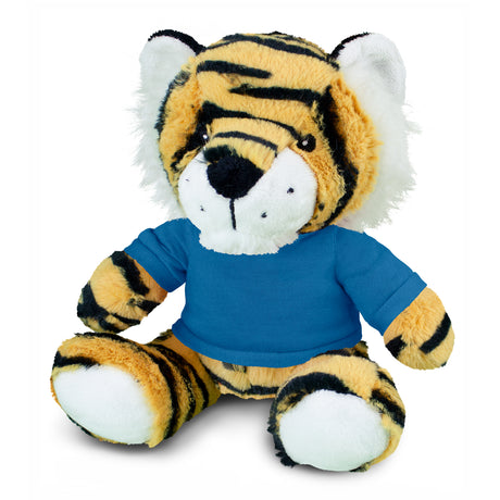 Tiger Plush Toy - Dark Blue