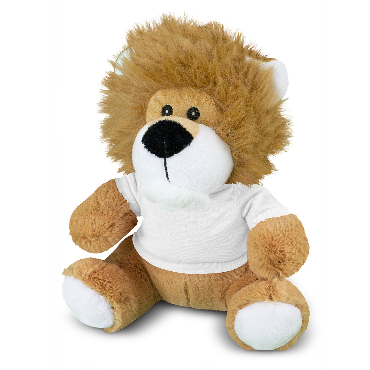Lion Plush Toy - White