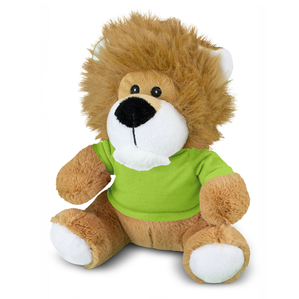 Lion Plush Toy - Bright Green