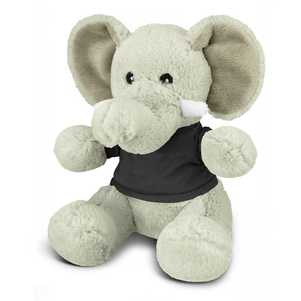 Elephant Plush Toy - Black