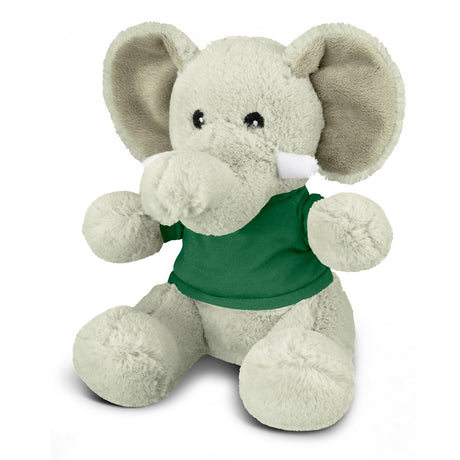 Elephant Plush Toy - Dark Green