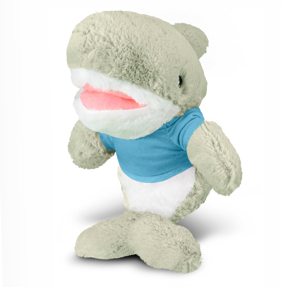 Shark Plush Toy - Light Blue