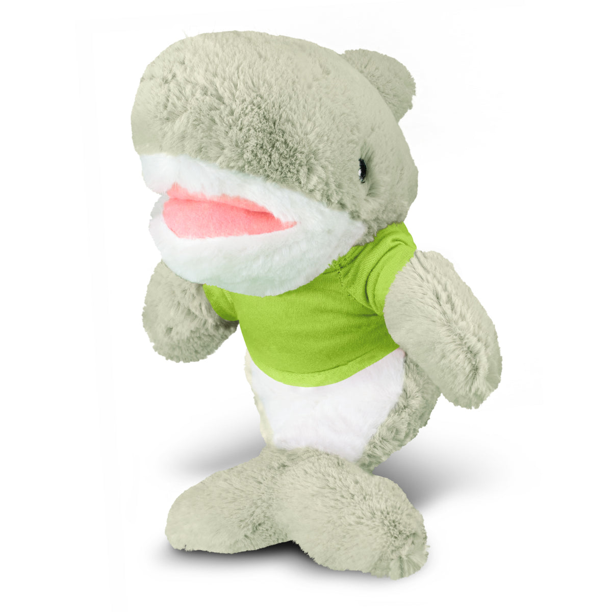Shark Plush Toy - Bright Green