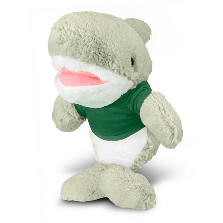 Shark Plush Toy - Dark Green