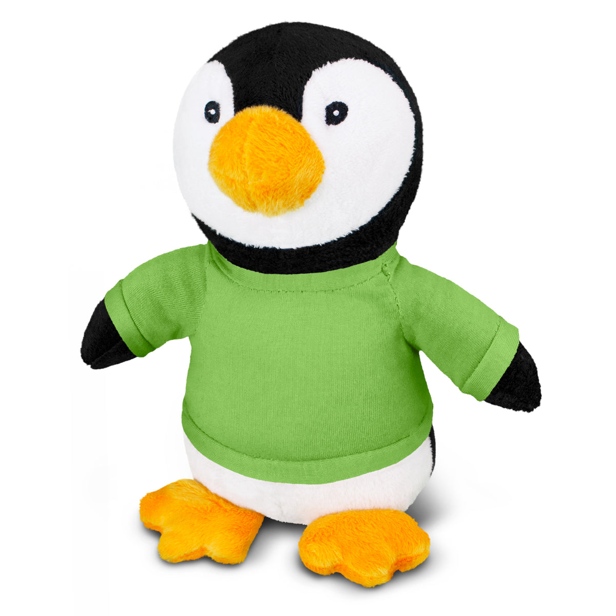 Penguin Plush Toy - Bright Green