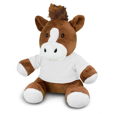 Horse Plush Toy - White