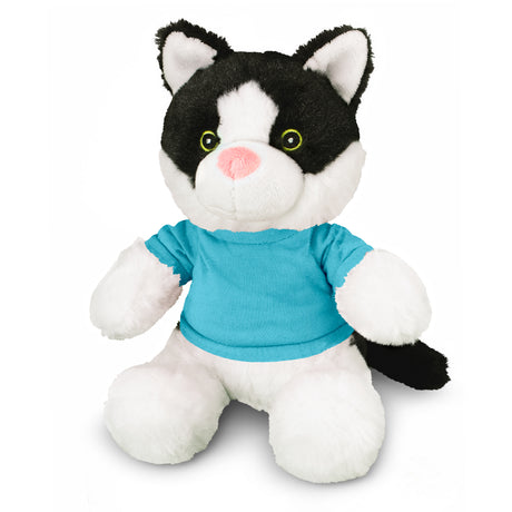 Cat Plush Toy - Light Blue