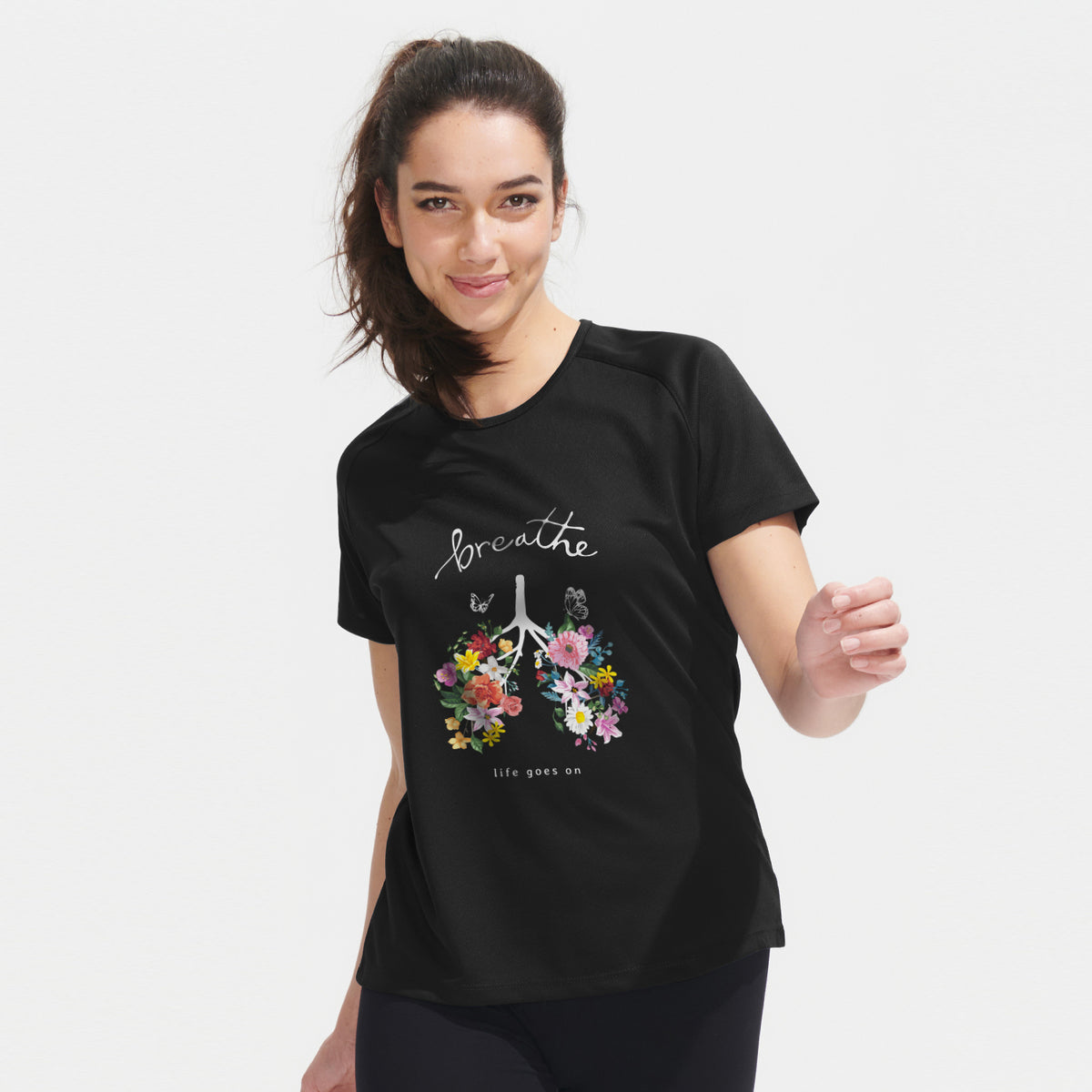 SOLS Sporty Womens T-Shirt - Feature