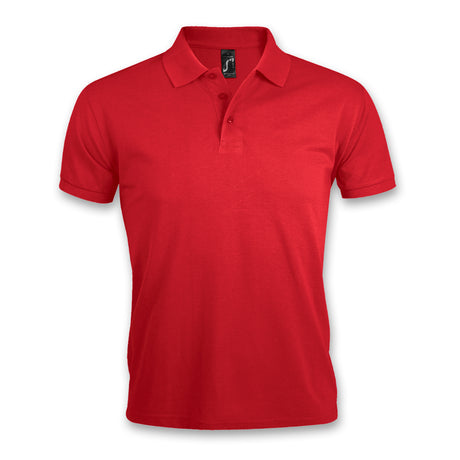SOLS Prime Men's Polo Shirt - Red