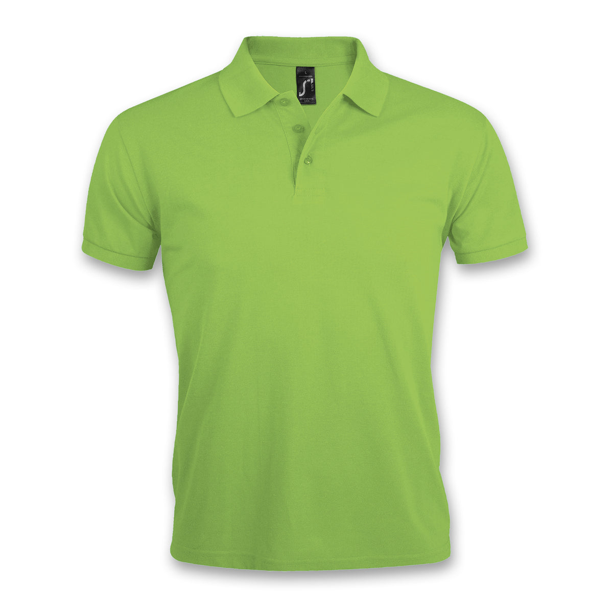 SOLS Prime Men's Polo Shirt - Apple Green