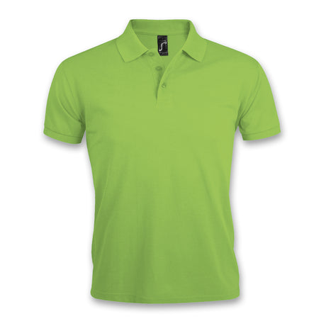 SOLS Prime Men's Polo Shirt - Apple Green