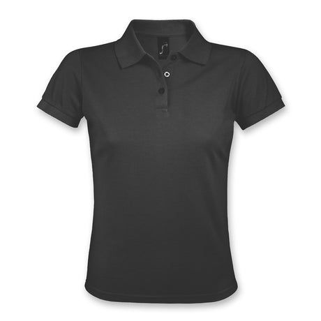SOLS Prime Women's Polo Shirt - Black